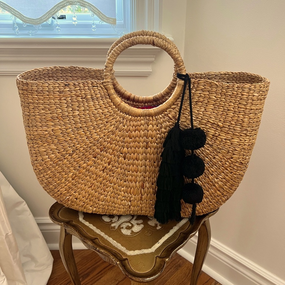 Jade Tribe beach bag